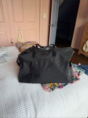 kate spade Black Weekender Bag